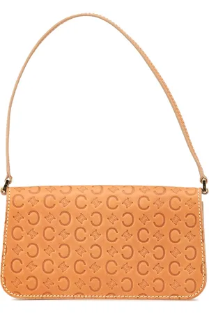 Céline 2001 C Macadam Pochette Schultertasche aus Leder