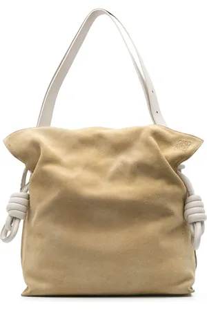 Loewe 2015 große Flamenco Knot Tote Bag aus Wildleder