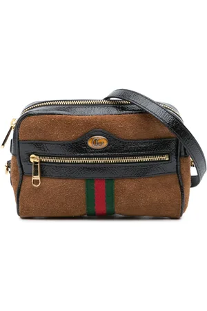 Gucci 2016-2024 mini Ophidia Umhängetasche aus Wildleder