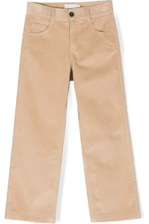 Fendi Cordhose mit Logo-Stickerei
