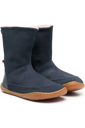 Camper Stiefel mit Futter aus Faux Fur