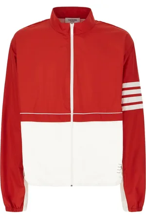 Thom Browne Ripstop-Windbreaker mit Streifen