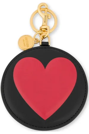 Moschino Schlüsselanhänger mit Herz-Print