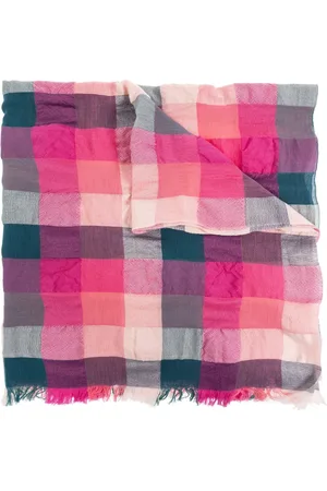 PLEATS PLEASE ISSEY MIYAKE Schal mit Karomuster