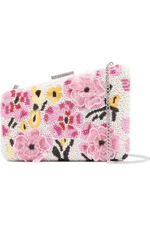 Staud Carmella Clutch mit Perlen