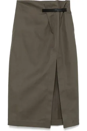 J.W.Anderson Twill-weave midi skirt