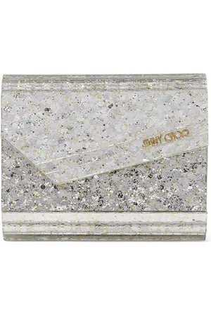 Jimmy Choo Micro Candy Umhängetasche im Glitter-Look