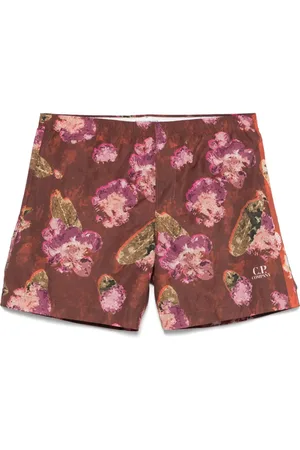 C.P. Company Badeshorts mit Blumen-Print