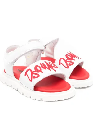Dsquared2 Sandalen mit gummiertem Logo