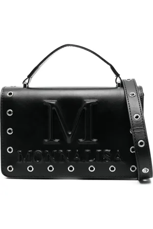 MONNALISA Eyelet-embellished tote bag