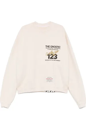 RRR-123 Sweatshirt mit Logo-Verzierung