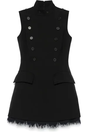 Alexander McQueen Doppelreihiges Minikleid