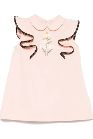 Fendi Minikleid mit Rüschendetail