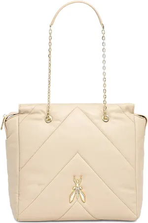 Patrizia Pepe Handtasche mit Logo-Schild