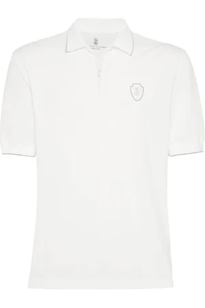 Brunello Cucinelli Tennis-Poloshirt mit Logo
