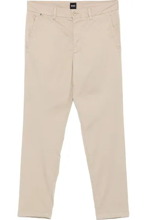 HUGO BOSS Hose mit Logo-Patch