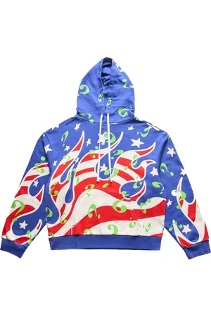Sky High Farm Flame "Blue" Hoodie