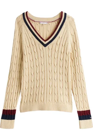 Tommy Hilfiger Pullover mit Zopfmuster