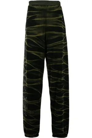 ARIES High-Waist-Hose mit Logo-Stickerei