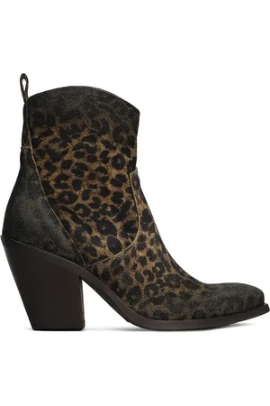 Metisse Stiefel mit Leoparden-Print