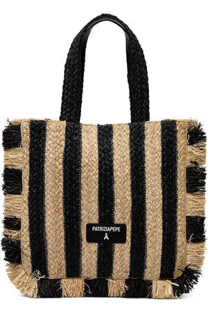 Patrizia Pepe Gestreifter Shopper