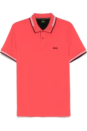 HUGO BOSS Poloshirt mit Streifendetail
