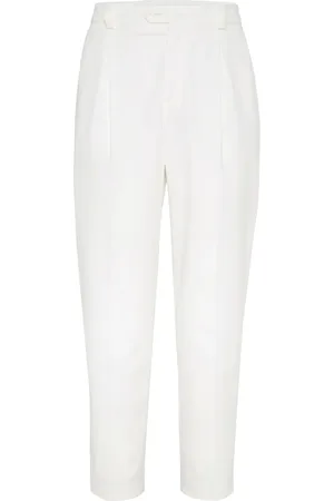 Brunello Cucinelli Hose aus Gabardine