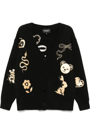 Cynthia Rowley Cardigan im Patchwork-Look