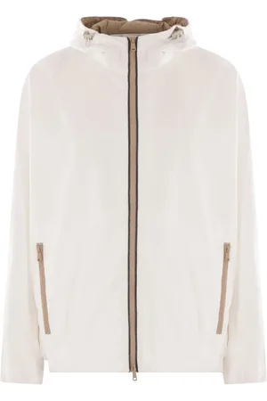 Brunello Cucinelli Windbreaker mit Kapuze