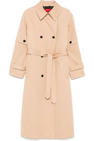 HUGO BOSS Trenchcoat aus Baumwolle