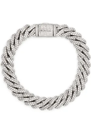 DARKAI Mini Pavé-Armband mit Krappenfassung
