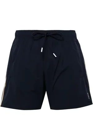 HUGO BOSS Badeshorts mit Logo-Print