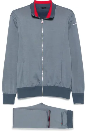 Kiton Jogginganzug mit Logo-Stickerei