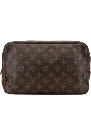 LOUIS VUITTON 1986 Monogram Trousse Toilette Clutch 28cm