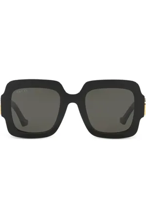 Gucci Sonnenbrille mit Oversized-Gestell