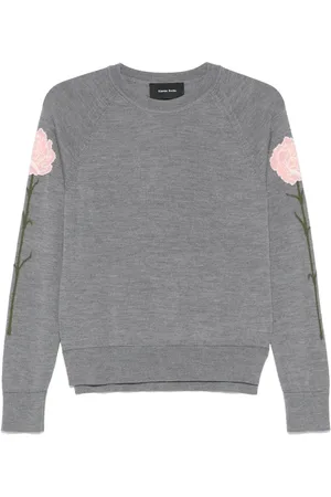 Simone Rocha Pullover mit Blumenmotiv