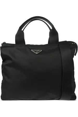 Prada 2010s Tote Bag mit Triangel-Logo