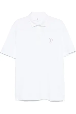 Brunello Cucinelli Poloshirt aus Stretch-Jersey
