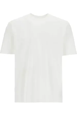 Y-3 "White" T-Shirt mit grafischem Print