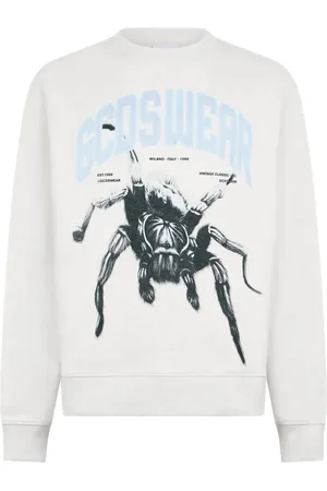 GCDS Sweatshirt mit Spinnen-Print