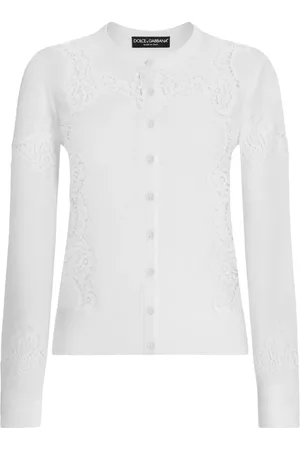 Dolce & Gabbana Cardigan mit Spitzendetail