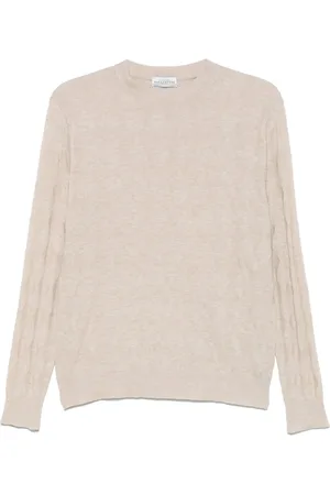 BALLANTYNE Pullover in Rautenstrick