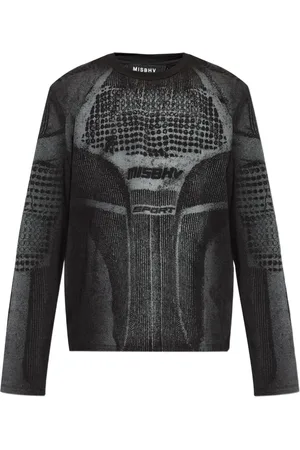 MISBHV Sweatshirt mit Logo-Print