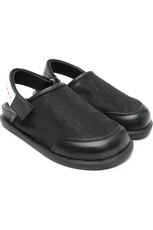 Marni Sandalen mit Logo-Patch