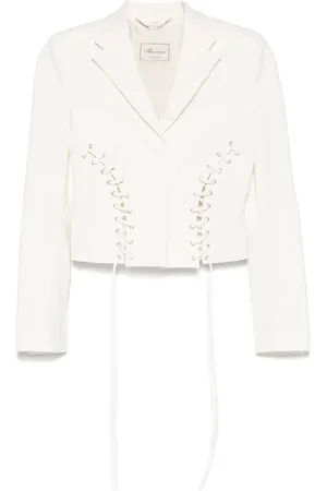 BLUMARINE Jacke mit Schnürung
