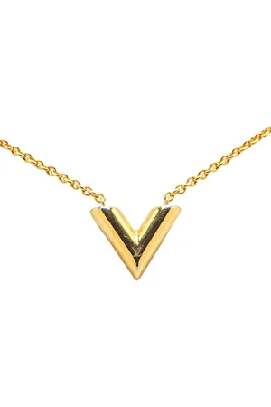 LOUIS VUITTON 2022 vergoldete Essential V Halskette