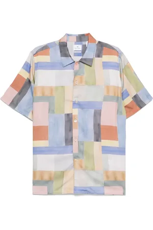 Paul Smith Hemd in Colour-Block-Optik