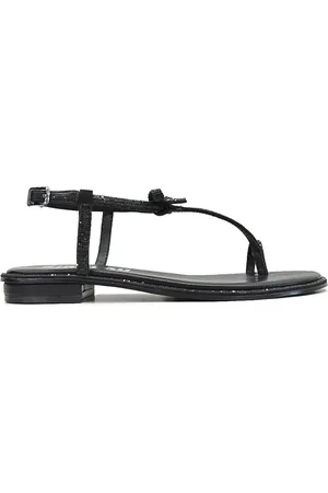 Bibi Lou Flache Sandalen mit Strass