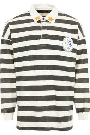 Cout de la Liberte Ashton Poloshirt mit Blumenstickerei