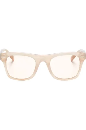 Brunello Cucinelli Sonnenbrille mit breitem Gestell